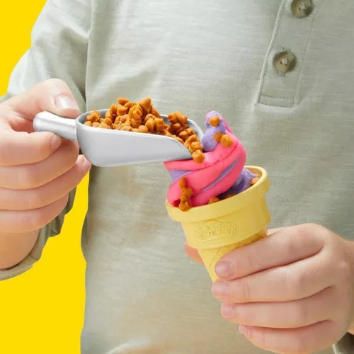 cumpără Set de creație Hasbro G0028 Набор Play-Doh Playset Rainbow Swirl Ice Cream în Chișinău 