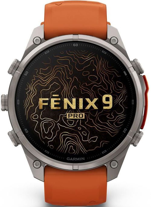 cumpără Ceas inteligent Garmin Fenix 9 Pro, 47mm, inReach,Ti, Atmn/Sprk bd (010-04336-01) în Chișinău 