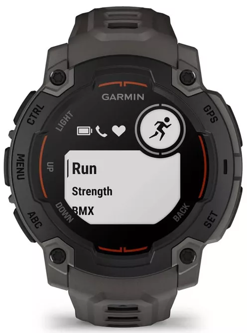 купить Смарт часы Garmin Instinct E, 45 mm, Black with Charcoal Band (010-02933-00) в Кишинёве 
