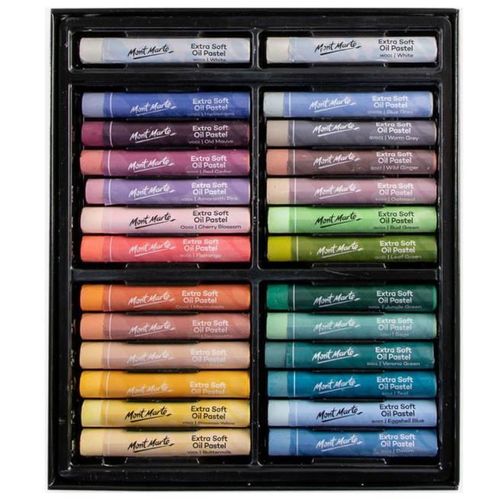 cumpără Set de creație Mont Marte MMPT0049 Set pastel Pasteluri Extra Soft Oil 26 culori, Nuanta Naturala în Chișinău 