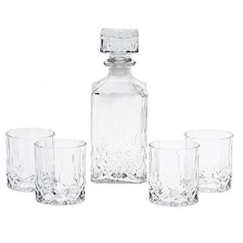 купить Посуда для напитков Promstore 55077 Set garafa 900ml si 4 pahare p/u whisky 230ml Atmosfera Opera в Кишинёве 