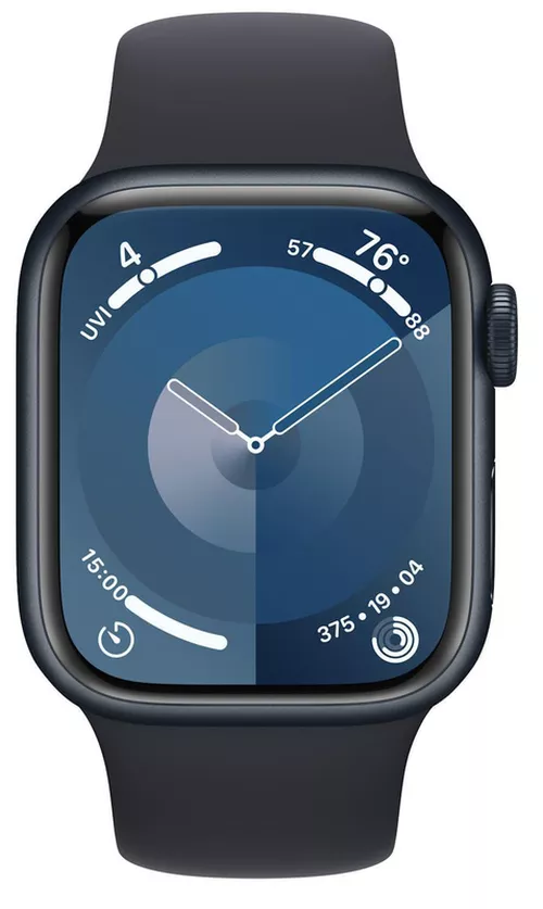 cumpără Ceas inteligent Apple Watch Series 9 GPS 41mm Midnight - S/M MR8W3 în Chișinău 