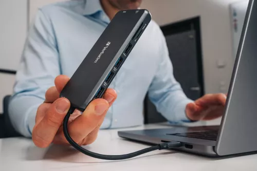 купить Переходник для IT Verbatim VER_32154 14-in-1 USB-C Pro Multiport Hub CMH-14 в Кишинёве 
