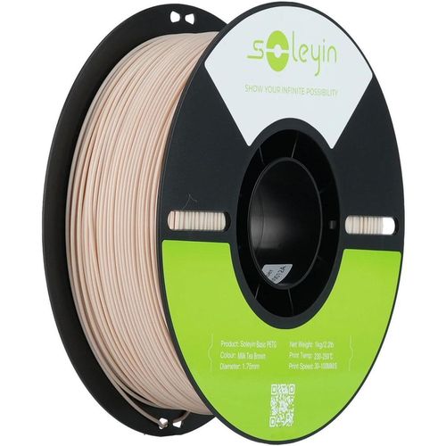 cumpără Filament pentru imprimantă 3D Creality Soleyin basic PETG Milk Tea Brown în Chișinău 