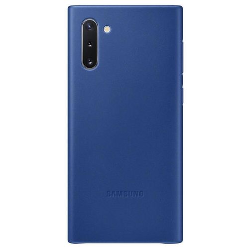 купить Чехол для смартфона Samsung EF-VN970 Leather Cover Blue в Кишинёве 