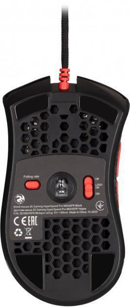 cumpără Mouse gaming 2E 2E-MGHSPR-BK HyperSpeed Pro, RGB Black în Chișinău 