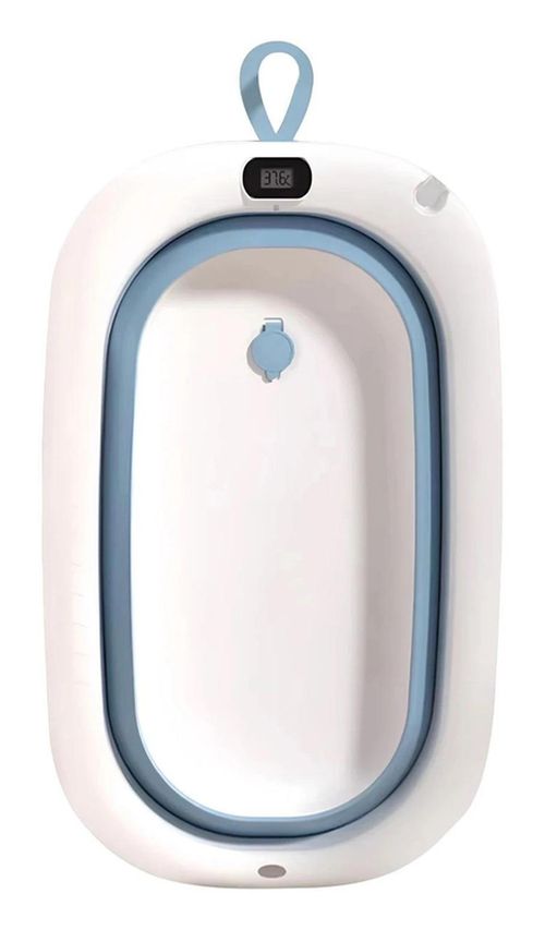 купить Ванночка 4Play Tiny Whale White/Blue, складная в Кишинёве 