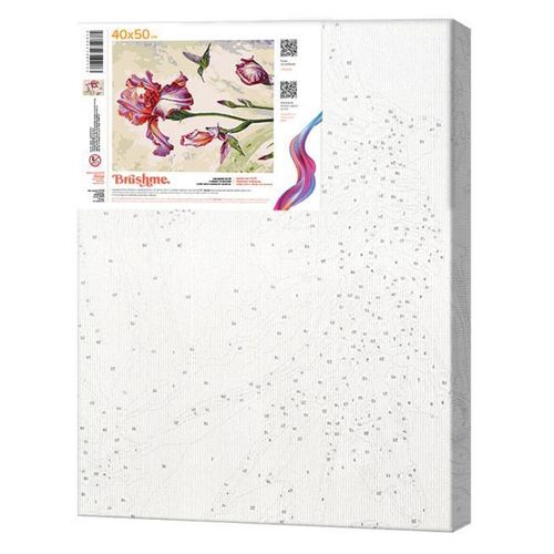 купить Картина по номерам BrushMe BS53924 Pictura pe numere 40x50cm Eco Intalnirea de dimineata в Кишинёве 