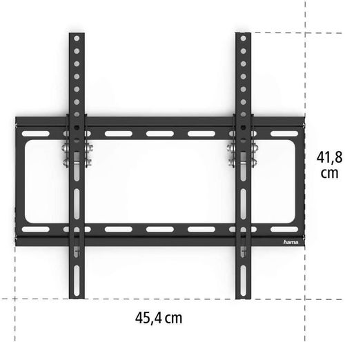 купить Крепление настенное для TV Hama 118069 TILT TV Wall Bracket, 165 cm (65"), black в Кишинёве 