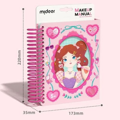 cumpără Set de creație Mideer MD3346 Cartea – set pentru micul make-up artist Prințesa cea drăguță în Chișinău 