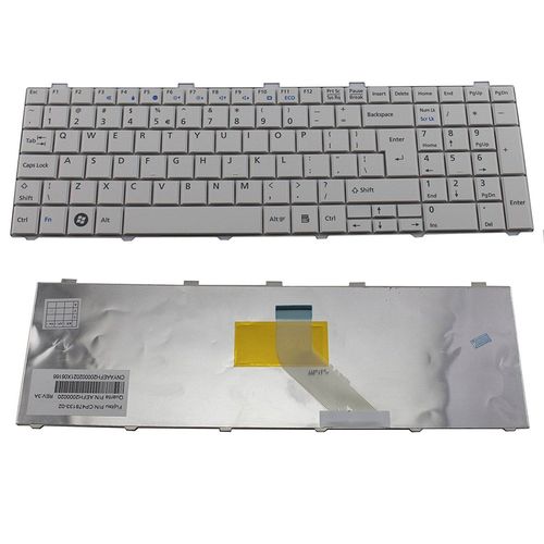 купить Keyboard Fujitsu Lifebook  AH530 AH531 AH512 NH751 A531 A530 A512 AH502 ENG/RU White в Кишинёве 
