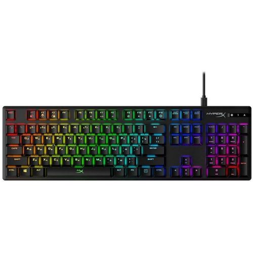 cumpără Tastatură HyperX HX-KB6RDX-RU, Alloy Origins RGB, HyperX Red switch în Chișinău 