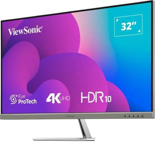 купить Монитор Viewsonic VX3276-4K-MHD-2 Silver/Black в Кишинёве 