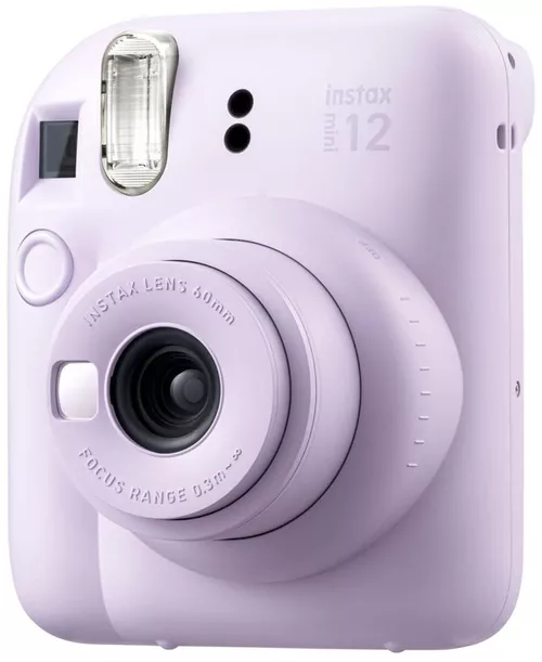 купить Фотоаппарат моментальной печати FujiFilm Instax Mini 12 Lilac Purple + Film Mini 2x10 в Кишинёве 