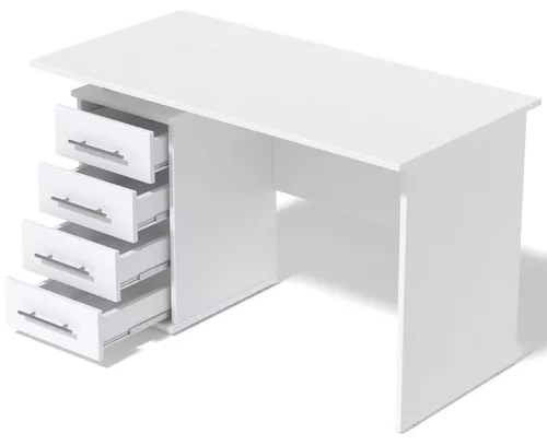 купить Офисный стол Fabrik Home СК-03 левый белый ясень в Кишинёве 