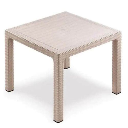 cumpără Mobilier pentru grădină Hydro S Masă Rattan, 90x90x75, Bej în Chișinău 