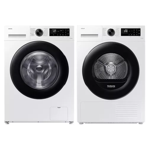cumpără Mașină de spălat și uscat rufe Samsung WW90CGC04DAELE + DV90CGC2A0AELE în Chișinău 