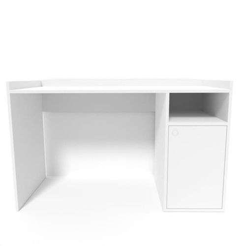 cumpără Masă de birou Smartex (10917) Tab Classic 120cm Alb în Chișinău 