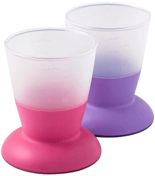 Набор стаканчиков BabyBjorn Pink/Purple, 2 шт. 