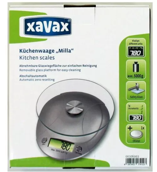 купить Весы кухонные Xavax 106993 Milla в Кишинёве 