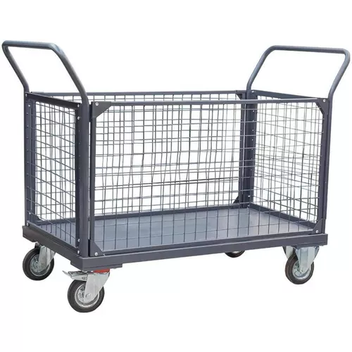 купить Тележка УХЛ-МАШ ТПС-4С-9х6 Tележка платформенная сетчатая в Кишинёве 