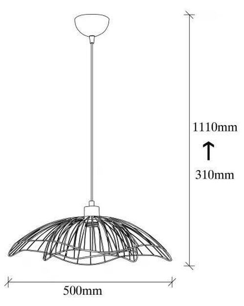 купить Освещение для помещений Trendy Farac-6381, 50x31x50cm в Кишинёве 