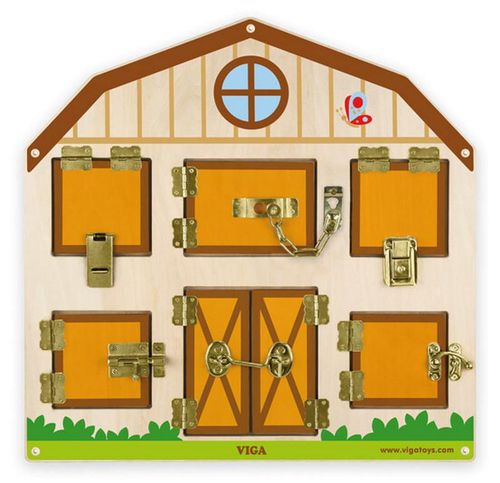 cumpără Jucărie Viga 51627 Wall Toy – deschidem si inchidem în Chișinău 