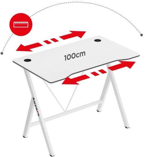 cumpără Masă pentru calculator Huzaro Hero 1.4 white în Chișinău 