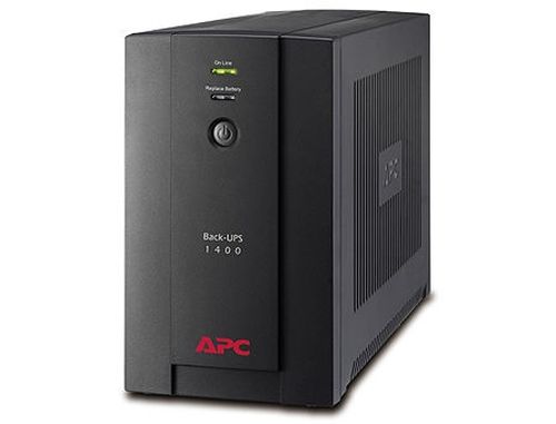 купить UPS APC Back-UPS BX1400UI, AVR, 1400VA/700Watts, Input: 150-280V, 50/60 Hz +/- 3 Hz (auto sensing), Line Interactive, IEC Sockets в Кишинёве 