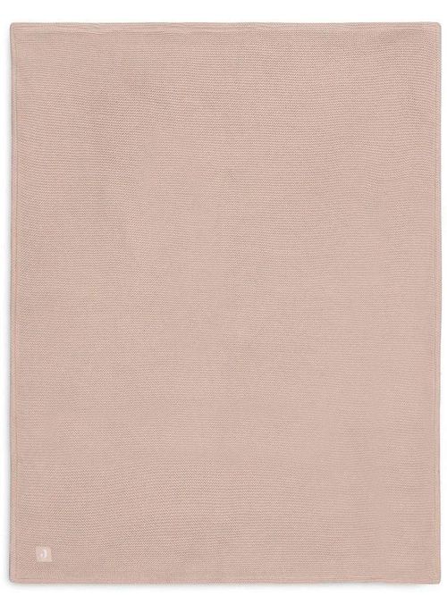 cumpără Lenjerie de pat pentru copii Jollein 517-511-67068 Paturica Basic Knit Wild Rose/Fleece, 75x100cm în Chișinău 