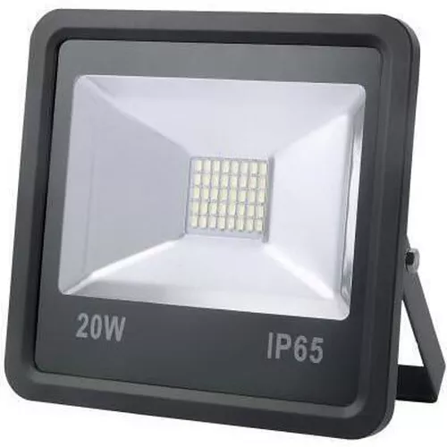 cumpără Reflector LED Market SMD 20W, 3000K, Black în Chișinău 