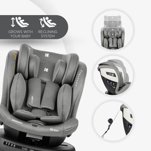 cumpără Scaun auto Kikka Boo 31002100057 i-Cruise Light Grey i-Size, 40-150 cm în Chișinău 