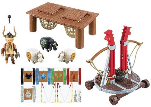 купить Конструктор Playmobil PM9461 Gobber the Belch with Sheep Sling в Кишинёве 