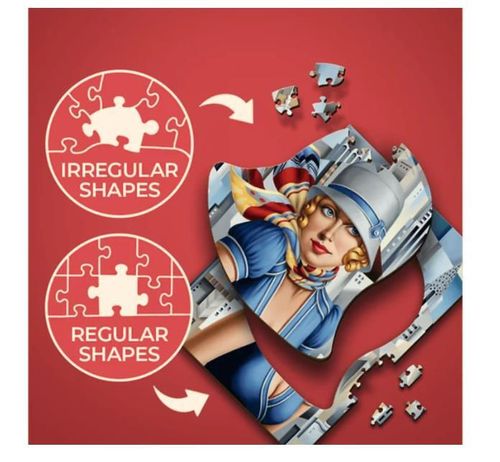 cumpără Puzzle Trefl 20251 Wooden puzzle. Vară în oraș, Catherine Abel, 200el în Chișinău 