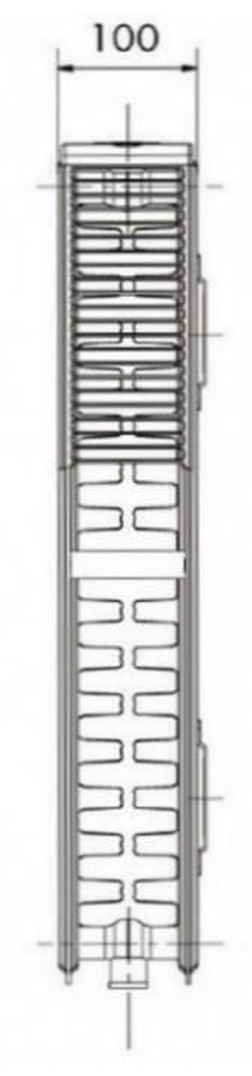 cumpără Radiator Terra Teknik T 22 300x1400 conectare jos în Chișinău 