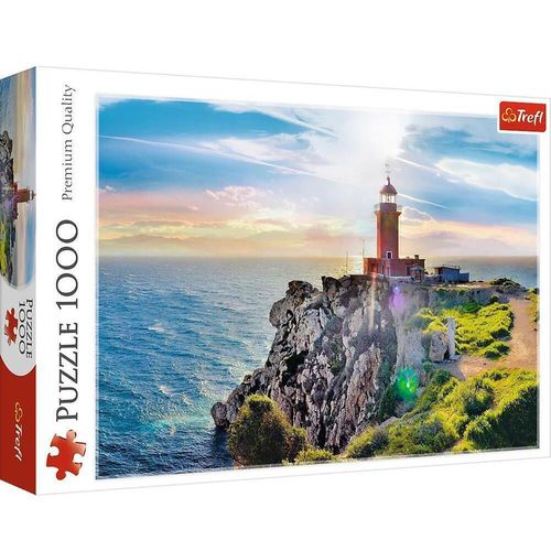 купить Головоломка Trefl 10436 Puzzles - 1000 - The Melagavi lighthouse в Кишинёве 