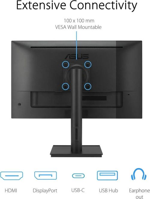 купить Монитор ASUS VA27UCPS 4K IPS Business Monitor в Кишинёве 