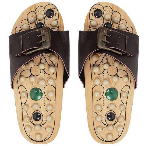 cumpără Dispozitiv de masaj mecanic inSPORTline 5028 Sandale masaj cu magneti 16907-40 în Chișinău 