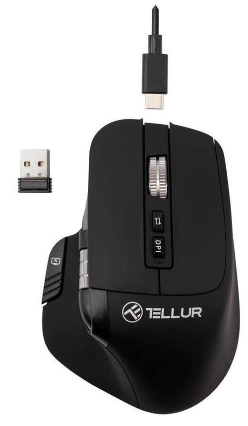 купить Мышь Tellur TLL491261 Shade, Negru в Кишинёве 