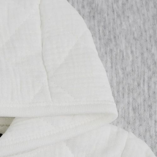 купить Детская одежда Minikin 241901756 Muslin Комбинезон с капюшоном молочный 0-1 мес (56 см) в Кишинёве 