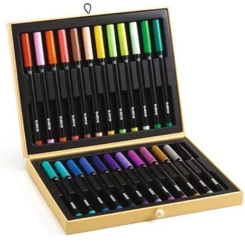 купить Набор для творчества Djeco DJ08795 Set de desen First Brush Pens Box в Кишинёве 