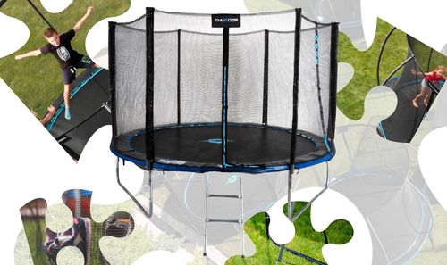 cumpără Trambulină Thunder Outside Pro 10ft, 312 Cm, Blue în Chișinău 