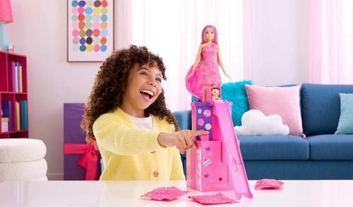 купить Кукла Barbie JKF66 Party Unboxed в Кишинёве 