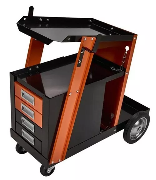 купить Система хранения инструментов Kraft&Dele KD374 Тележка для сварочного аппарата в Кишинёве 