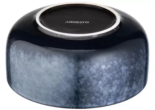 купить Салатница Ardesto AR2915AB Andria, 750 мл, 15.1см, керамика, сине-серый в Кишинёве 