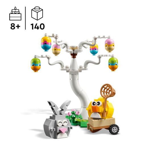 купить Конструктор Lego 40808 Easter Bunny and Chick Egg Hunt в Кишинёве 