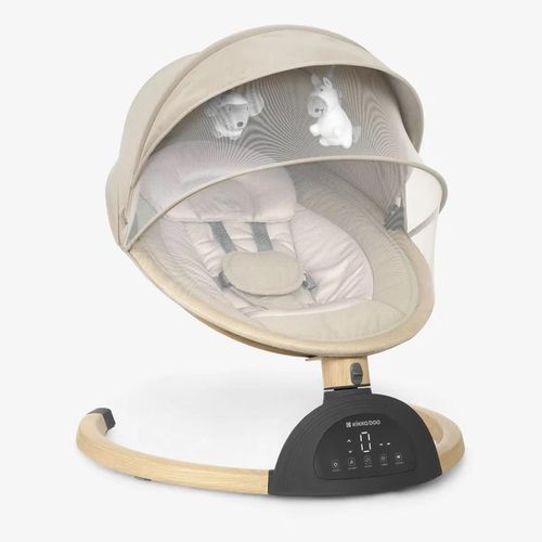 купить Детское кресло-качалка Kikka Boo 31005010091 Leagan electric Ashlee 2025 Beige в Кишинёве 