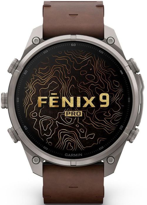 купить Смарт часы Garmin Fenix 9 Pro, 47mm, inReach,Ti/Ltr bd,WhCExc (010-04336-41) в Кишинёве 
