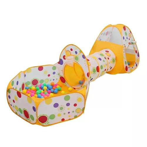 cumpără Complex de joacă pentru copii 4Play Детский игровой тоннель Three sunflowers 310x120x95cm în Chișinău 