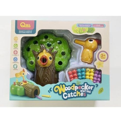 купить Игрушка Essa M9I Joc magnetic Ciocănitoarea prinde viermi в Кишинёве 